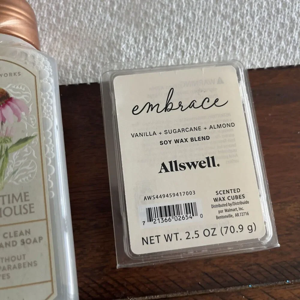 BATH & BODY WORKS SPRINGTIME GREENHOUSE Allswell Embrace Wax Melts